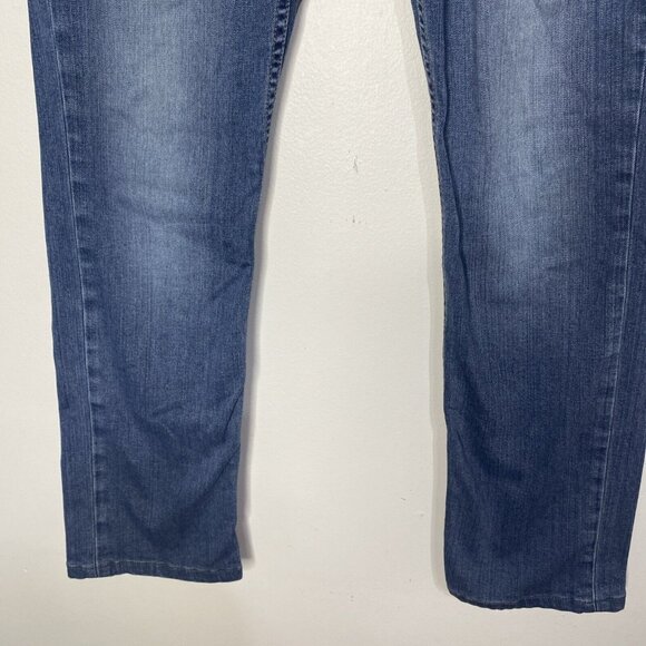 Paige Federal Jeans Men's 31 X 29 Blue Denim Straight Regular Fit Stretch - Picture 4 of 7